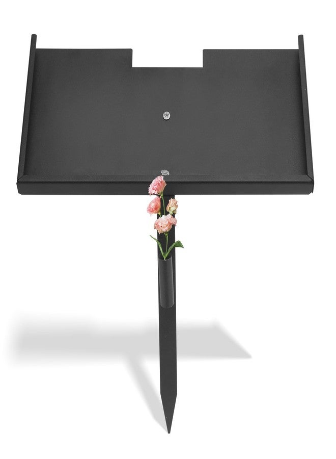 ChengFu Dog Grave Marker Stand, Grave Marker Stand, Temporary Grave Markers, Pet Tombstone with Flower Arrangement Slot for Flowers, Dog Memorial Grave Markers Pet Memorial - Image 1